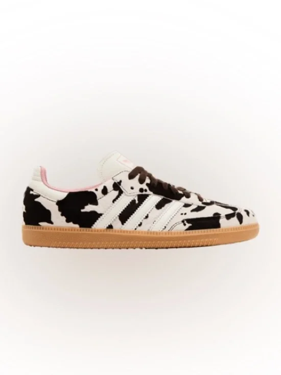 Adidas Originals Samba OG Cow Print JR1256 Sizes 7W-9W - Picture 4 of 7